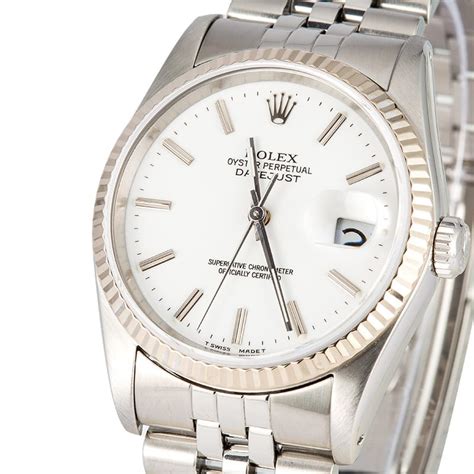 rolex 16234 white dial